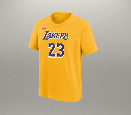 T-Shirt Enfant Lebron James Jaune
