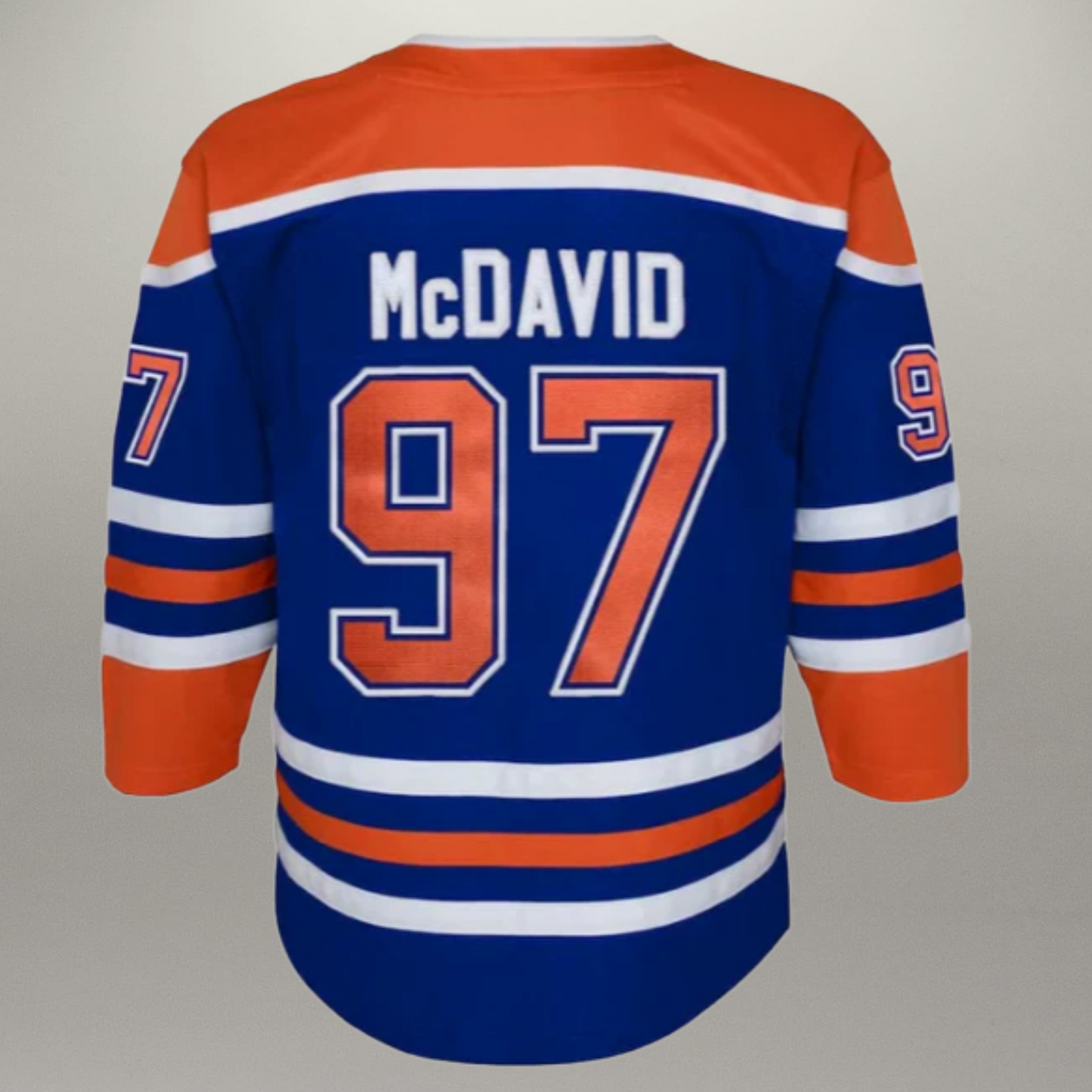 Chandail Enfant Officiel Connor McDavid Bleu