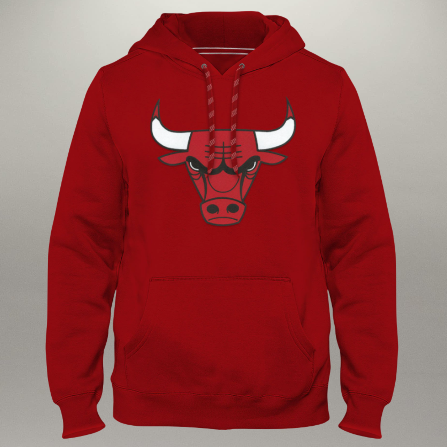 Chandail À Capuchon Bulls Chicago Express Rouge
