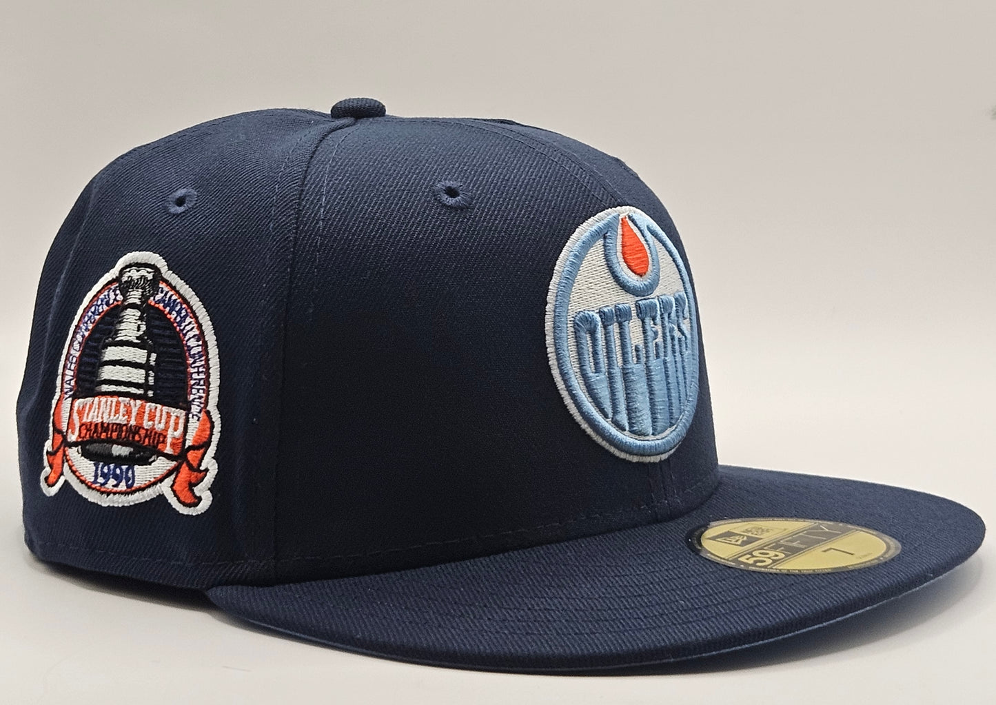 Casquette Oilers d'Edmonton 59FIFTY Fitted Coupe Stanley '90