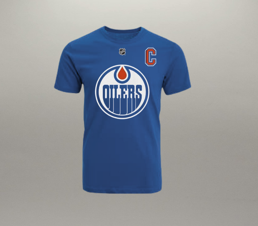 T-Shirt Enfant Connor McDavid Bleu