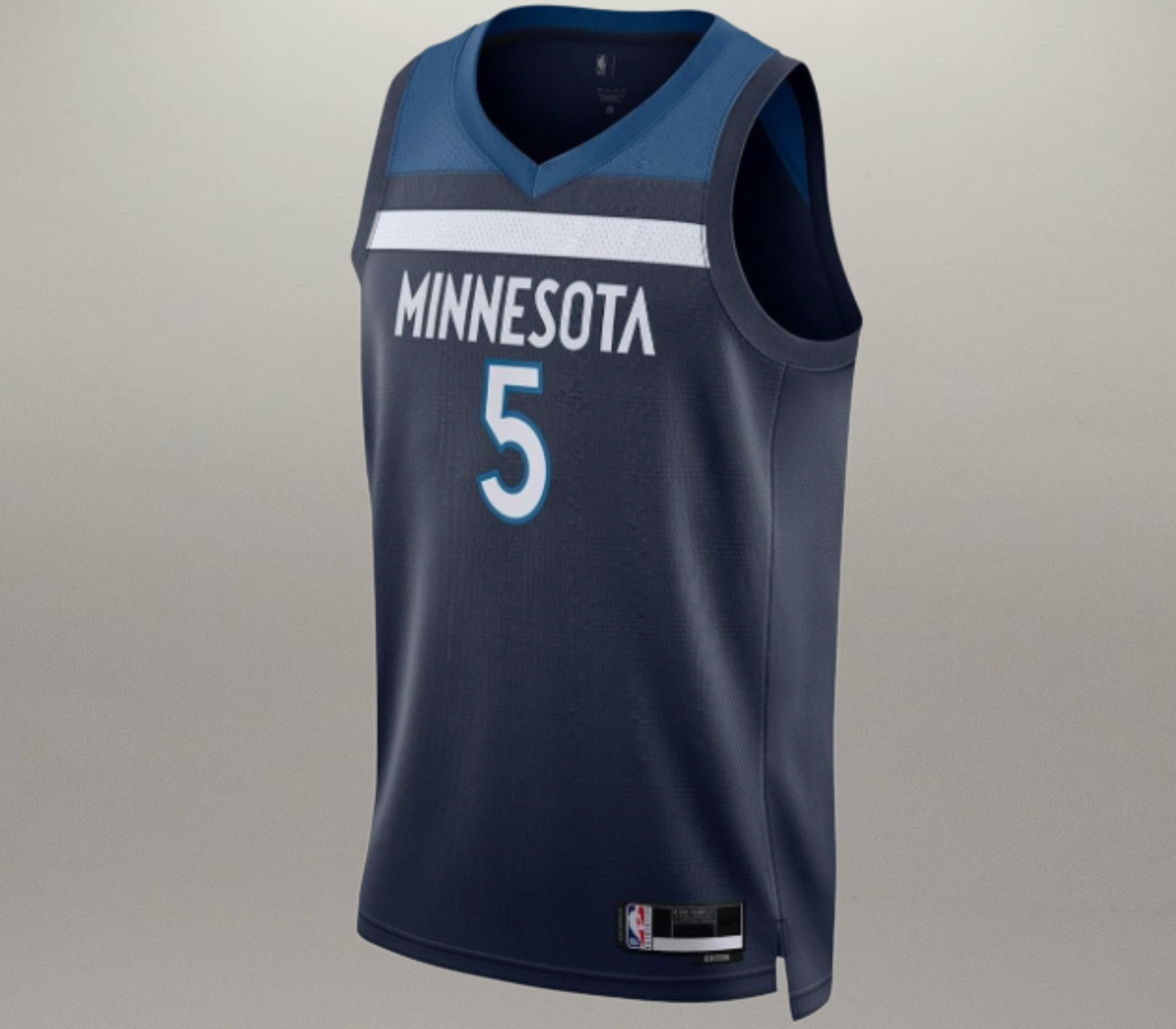 Camisole Officielle Enfant Anthony Edwards Marine