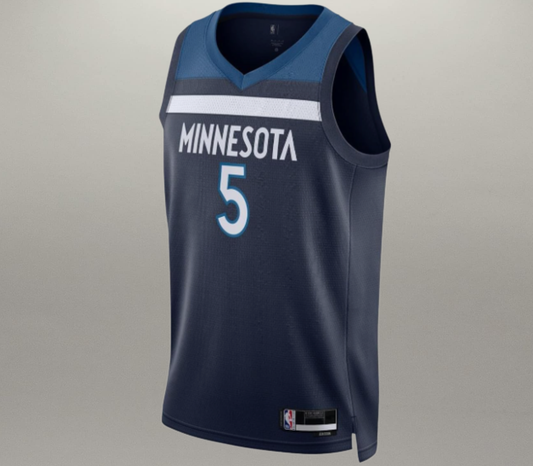 Camisole Officielle Enfant Anthony Edwards Marine