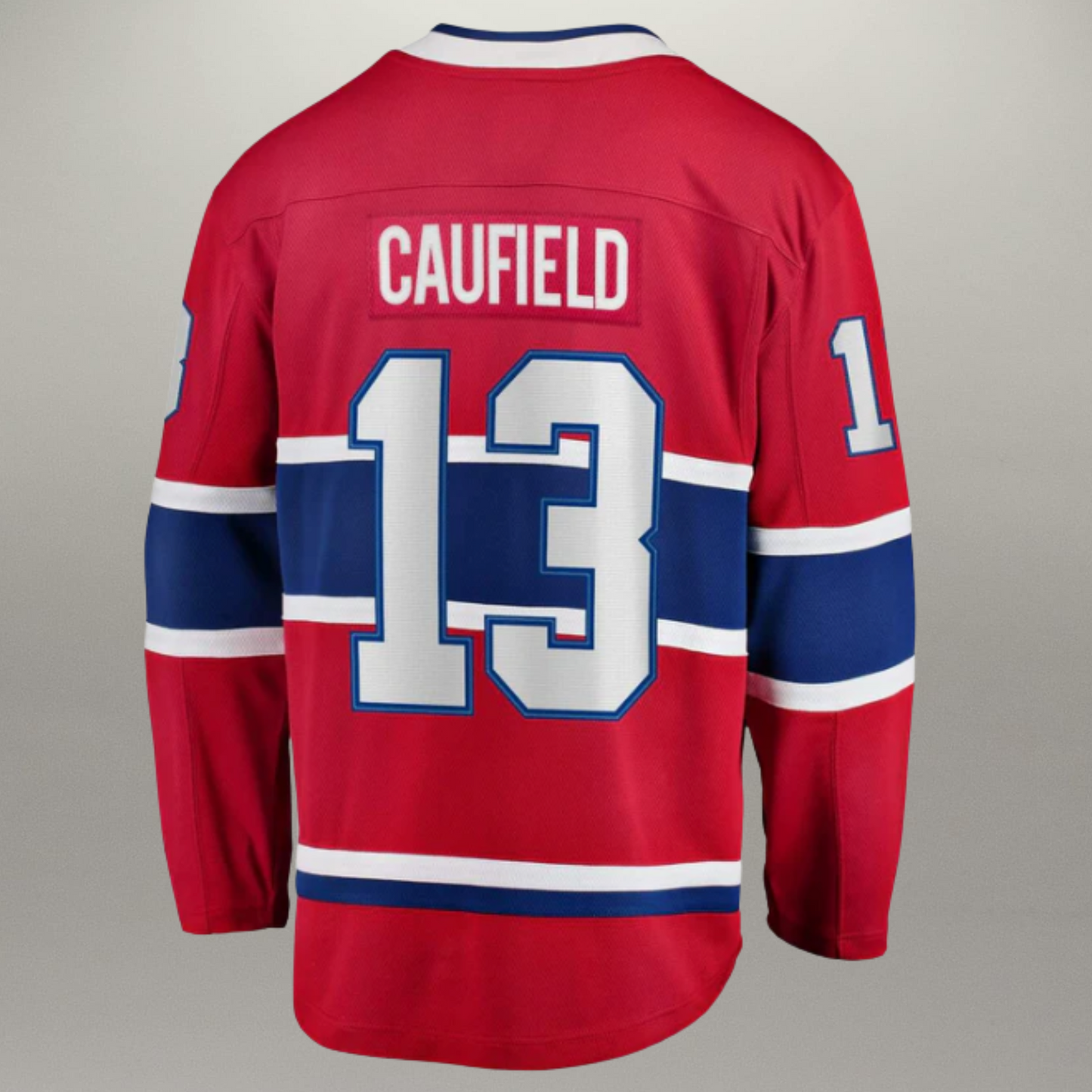 Chandail Officiel Cole Caufield Rouge