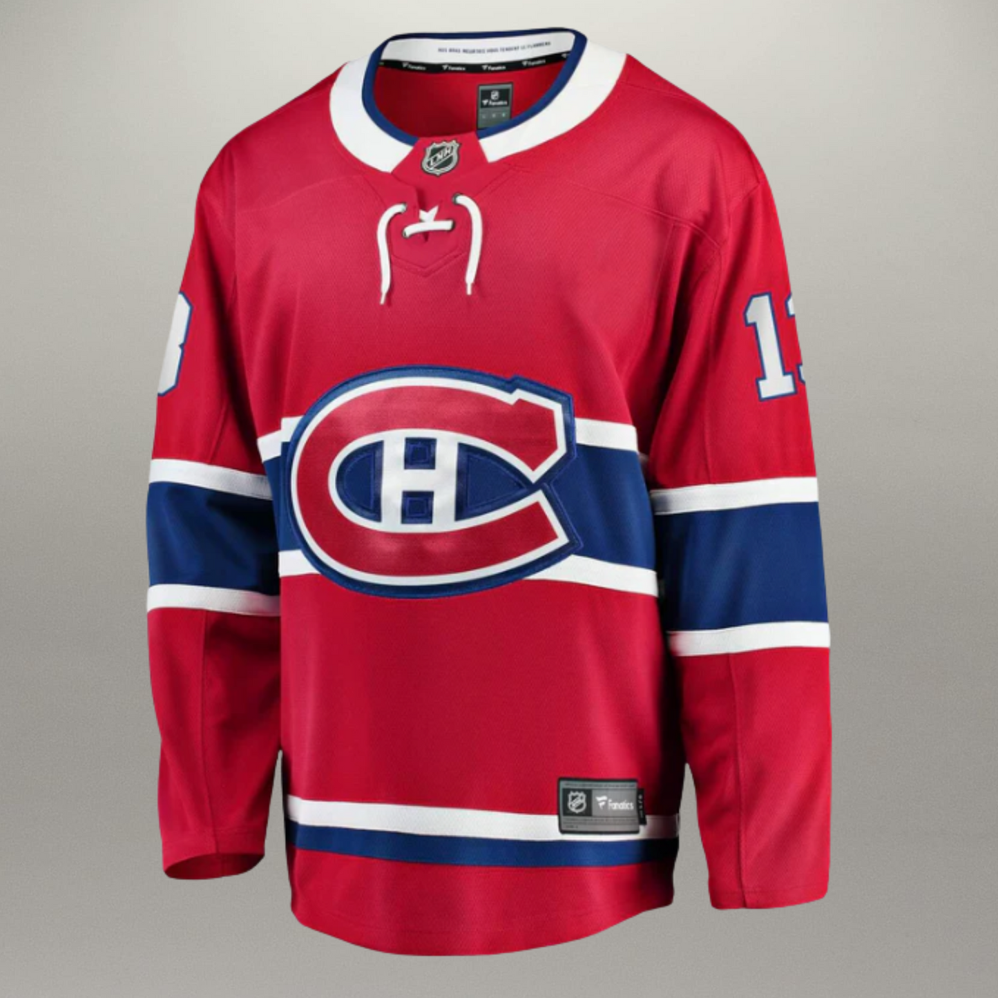Chandail Officiel Cole Caufield Rouge