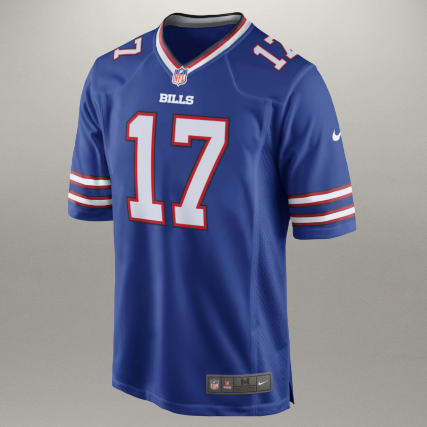 Chandail Officiel Josh Allen Imprimé Bleu
