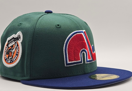 5950 Fitted Nordiques De Québec 100e Anniversaire Coupe Stanley Verte