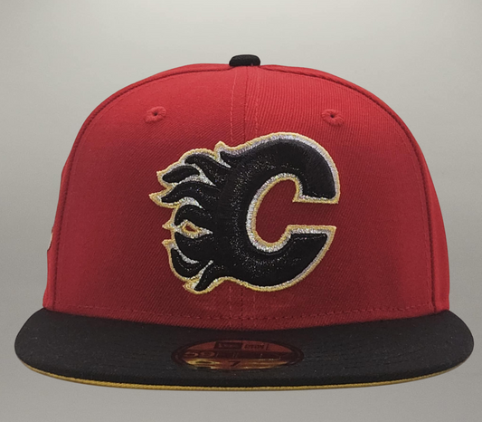 5950 Fitted Flames de Calgary 20e Anniversaire Rouge