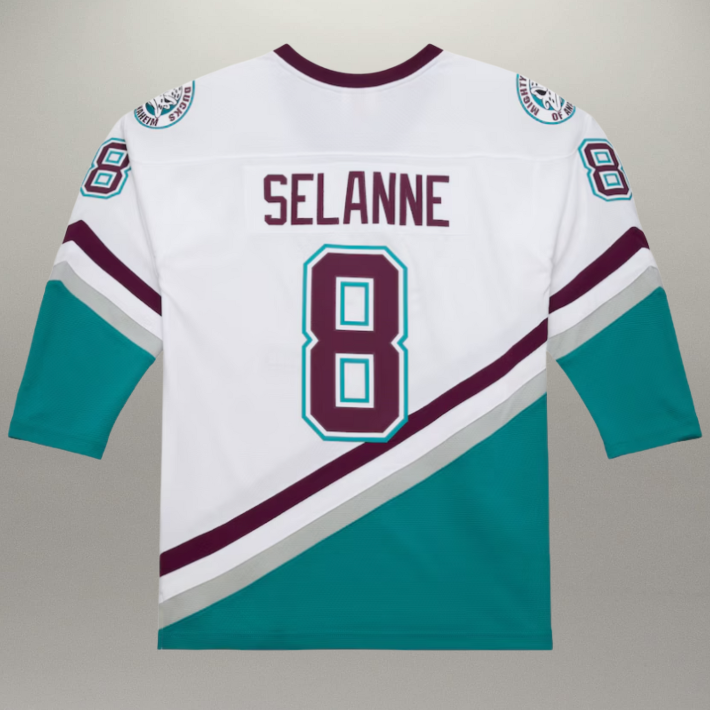 Chandail Teemu Selanne 1996-97 Powerplay Blanc