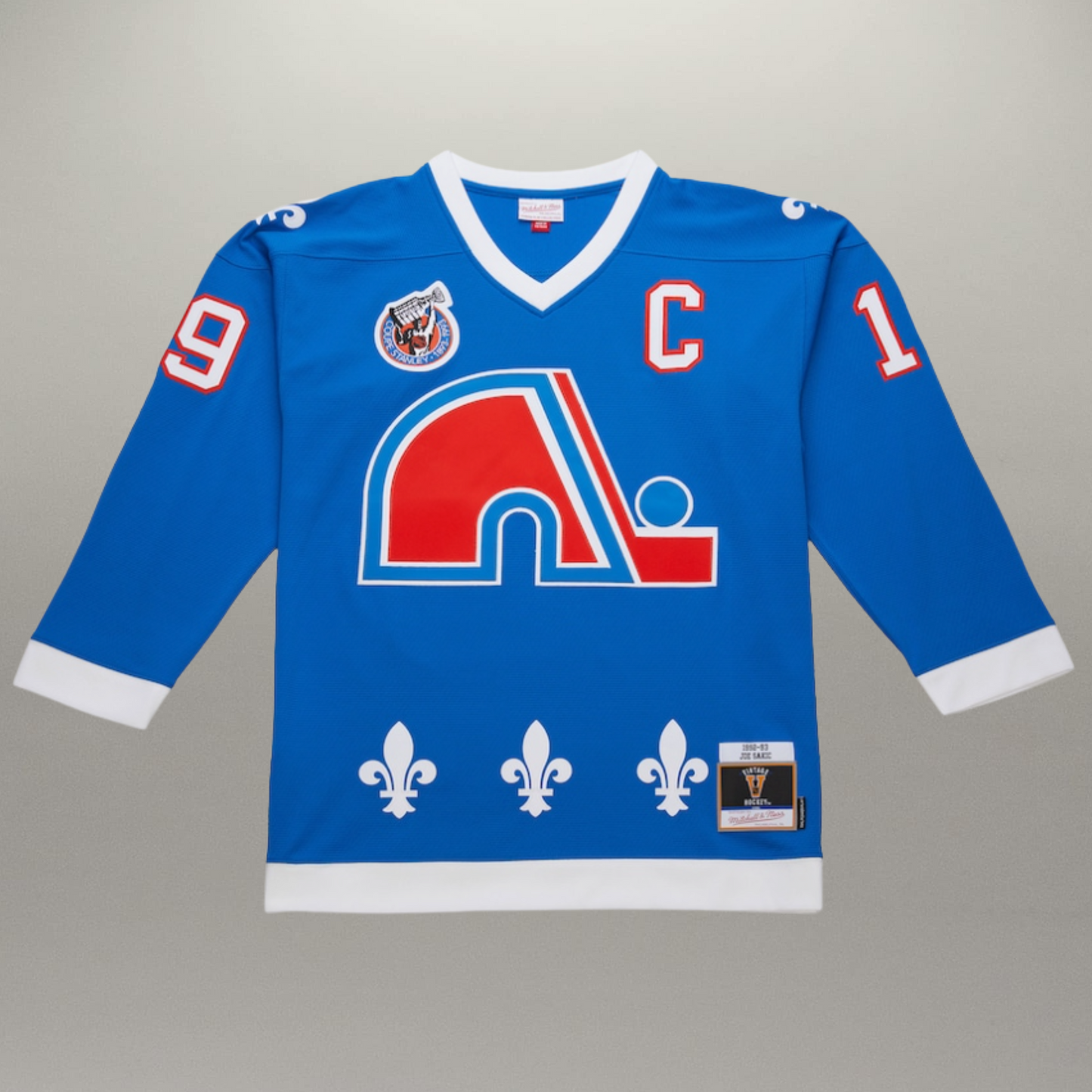 Chandail Joe Sakic 1992-93 Powerplay Bleu