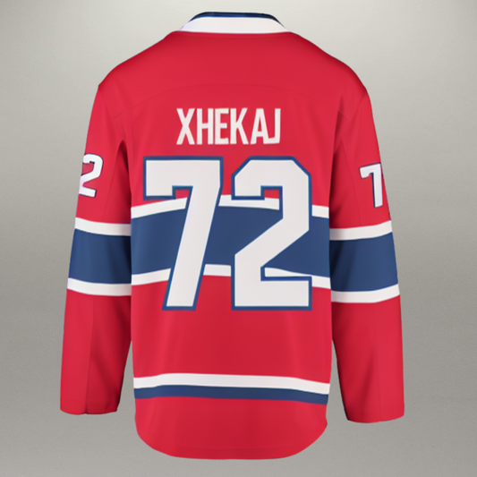 Chandail Officiel Arber Xhekaj Rouge