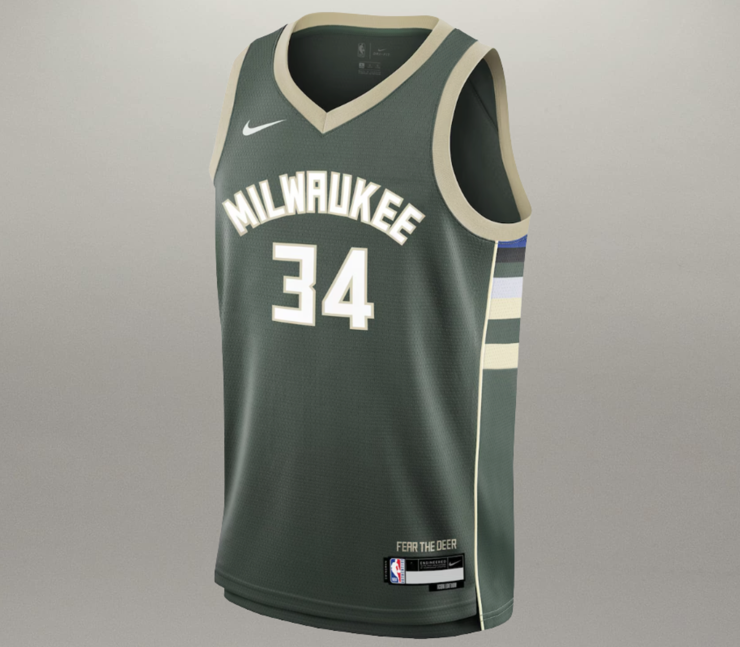Camisole Officielle Enfant Giannis Antetokounmpo Verte