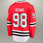 Chandail Officiel Connor Bedard Rouge