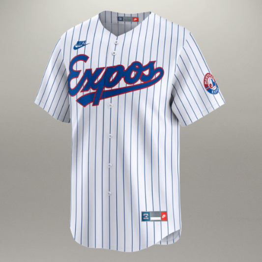 Chemise Officielle Expos Montréal Blanche