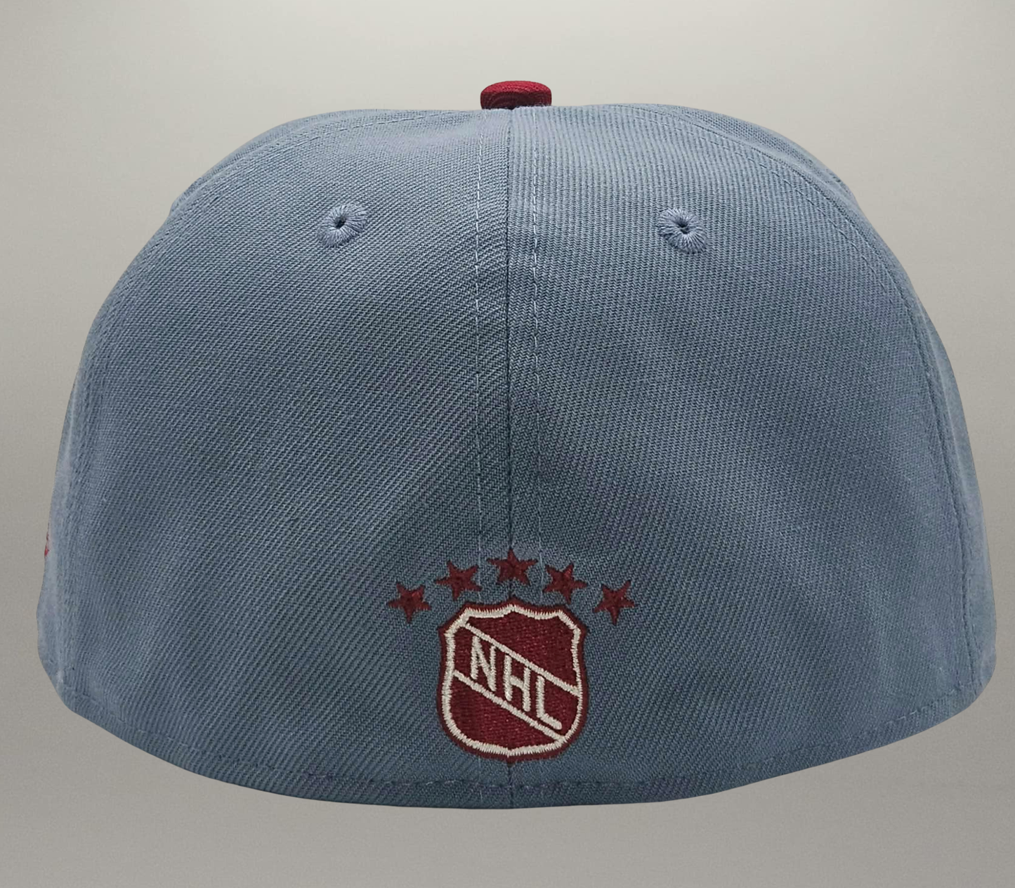 5950 Fitted Nordiques De Québec Bleue et Bourgogne