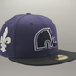 5950 Fitted Nordiques De Québec Mauve et Noire
