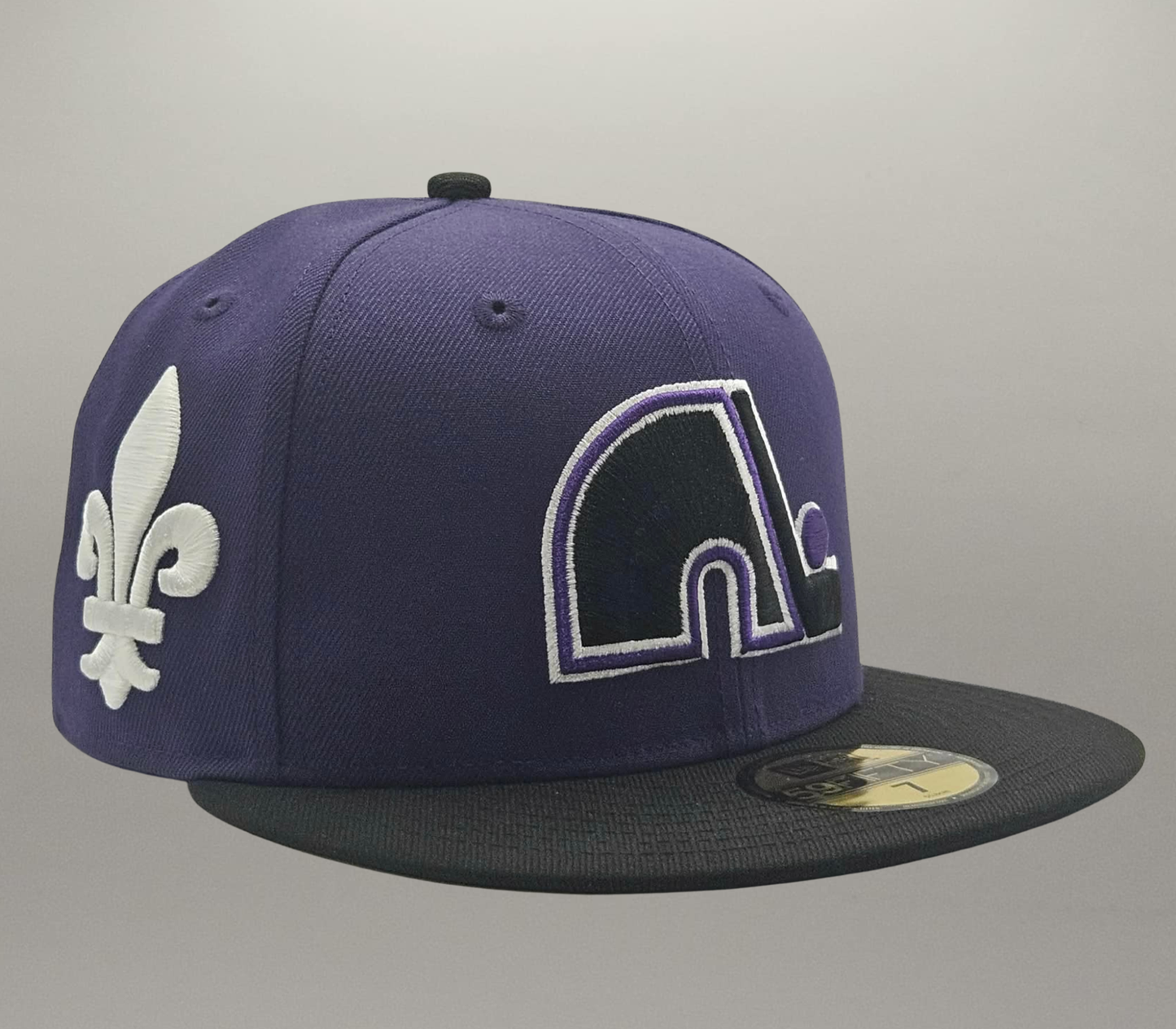 5950 Fitted Nordiques De Québec Mauve et Noire