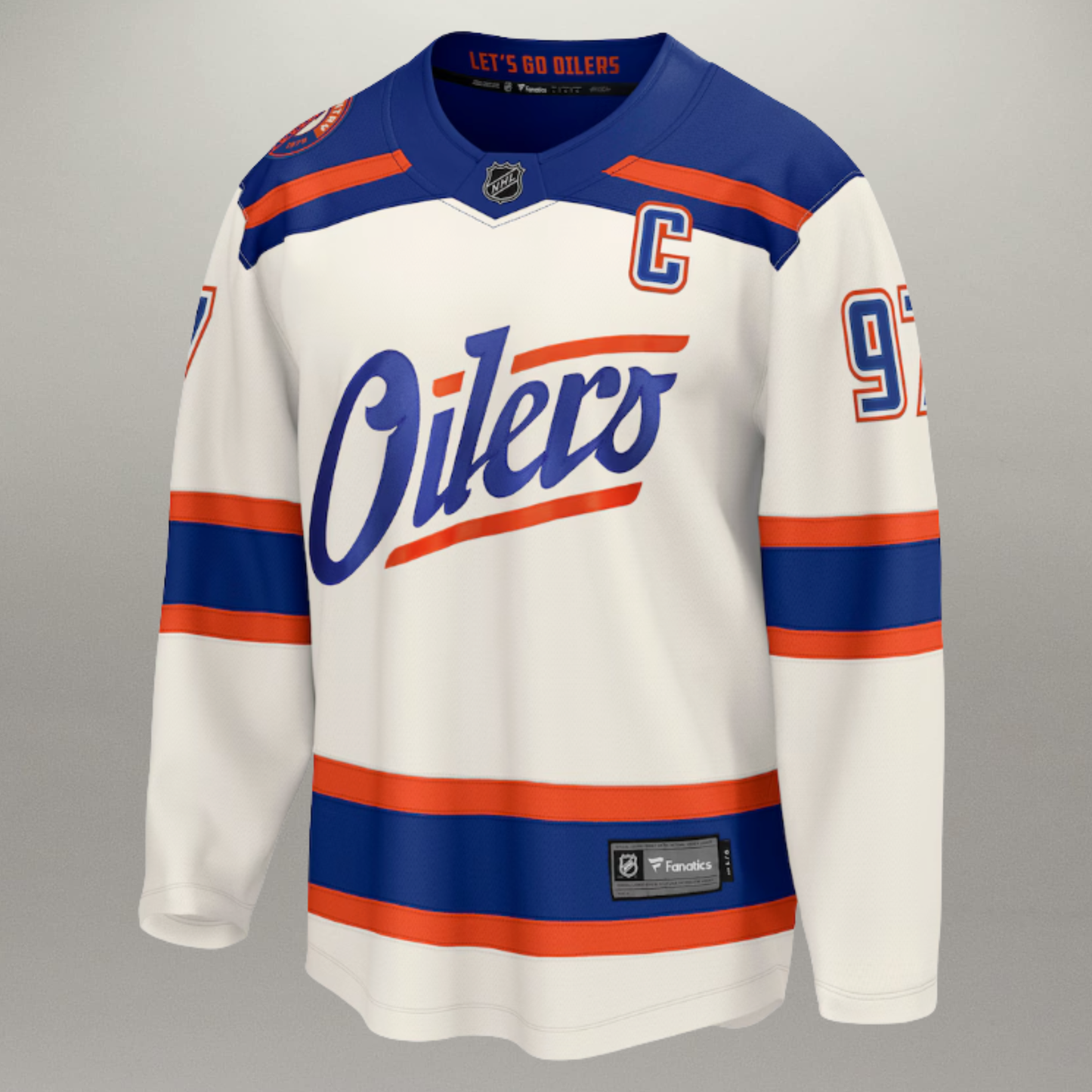 Chandail Officiel Alternatif  Connor McDavid Beige