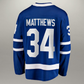 Chandail Officiel Auston Matthews Bleu