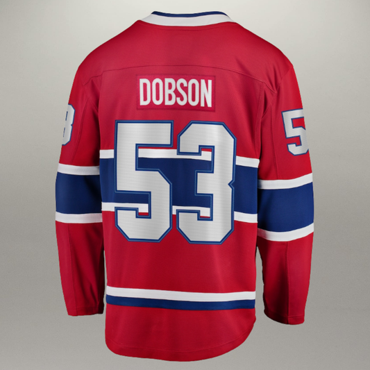 Chandail Officiel Noah Dobson Rouge