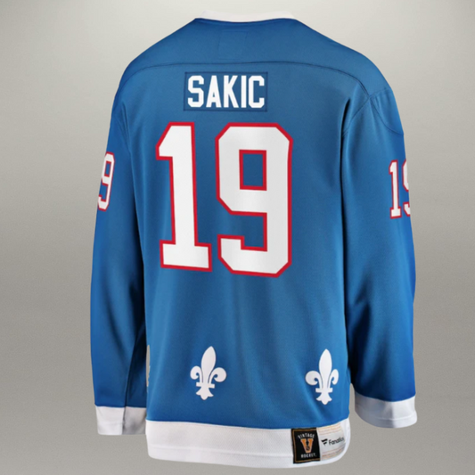 Chandail Officiel Joe Sakic Nordiques Québec