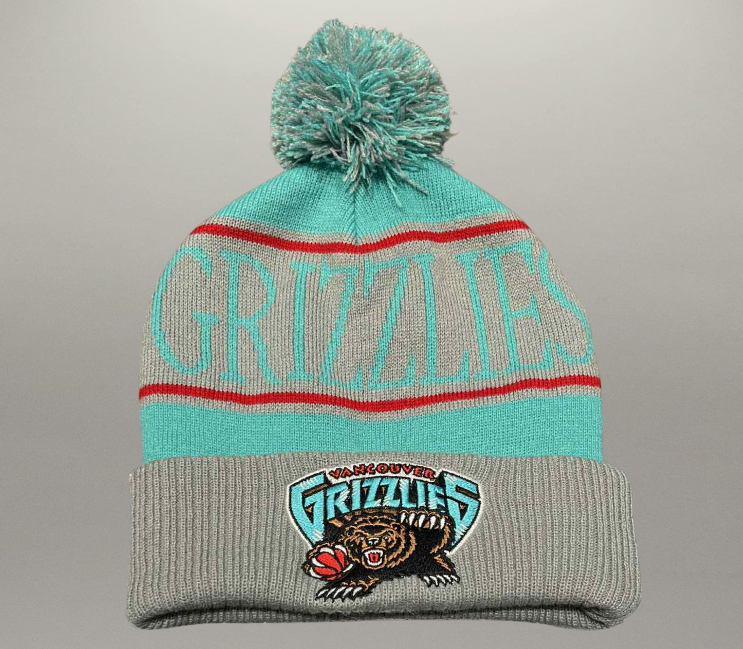 Tuque Grizzlies de Vancouver Classic Pom