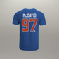 T-Shirt Enfant Connor McDavid Bleu