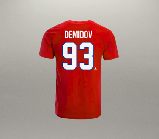 T-Shirt Enfant d'Ivan Demidov des Canadiens de Montréal