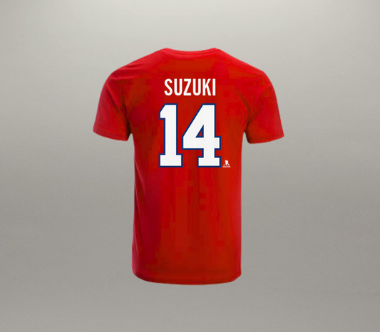 T-Shirt Enfant Nick Suzuki Rouge