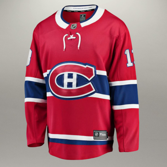 Chandail Officiel Cole Caufield Rouge