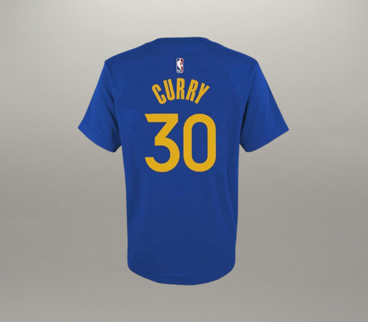T-Shirt Enfant Stephen Curry Bleu