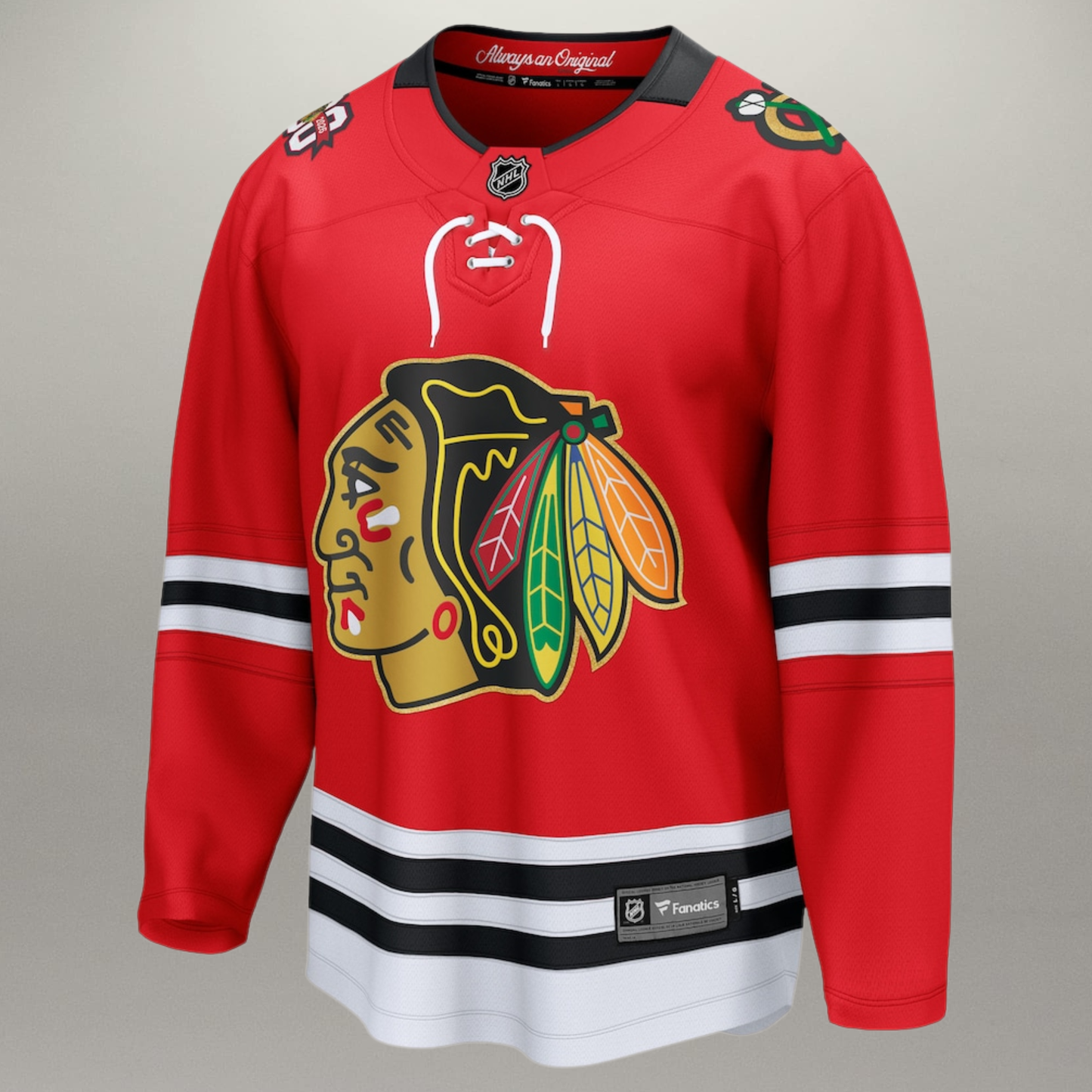 Chandail Officiel Blackhawks de Chicago 100e Anniversaire