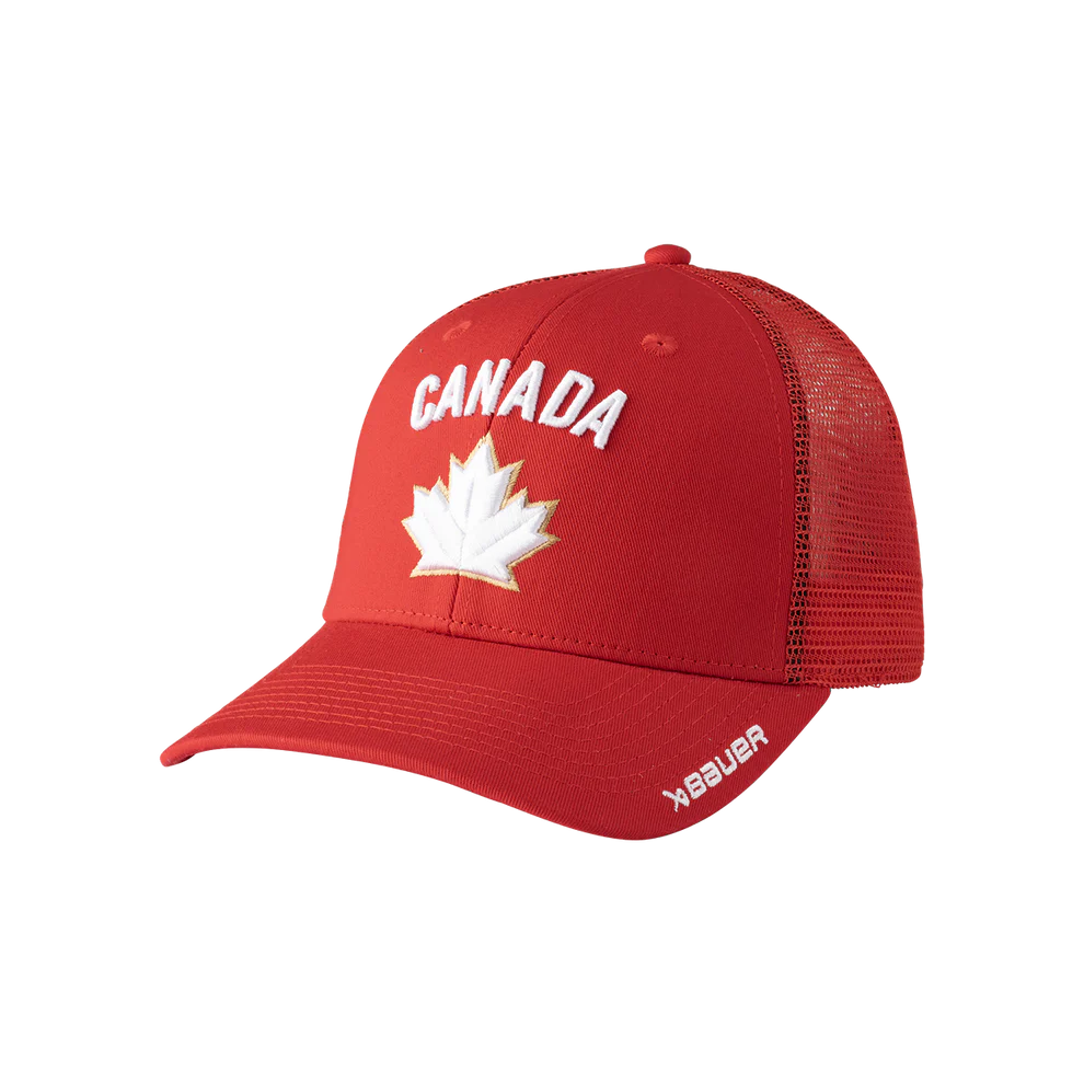 Casquette Hockey Canada Ajustable Rouge