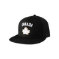 Casquette Hockey Canada Enfant Snapback Noir