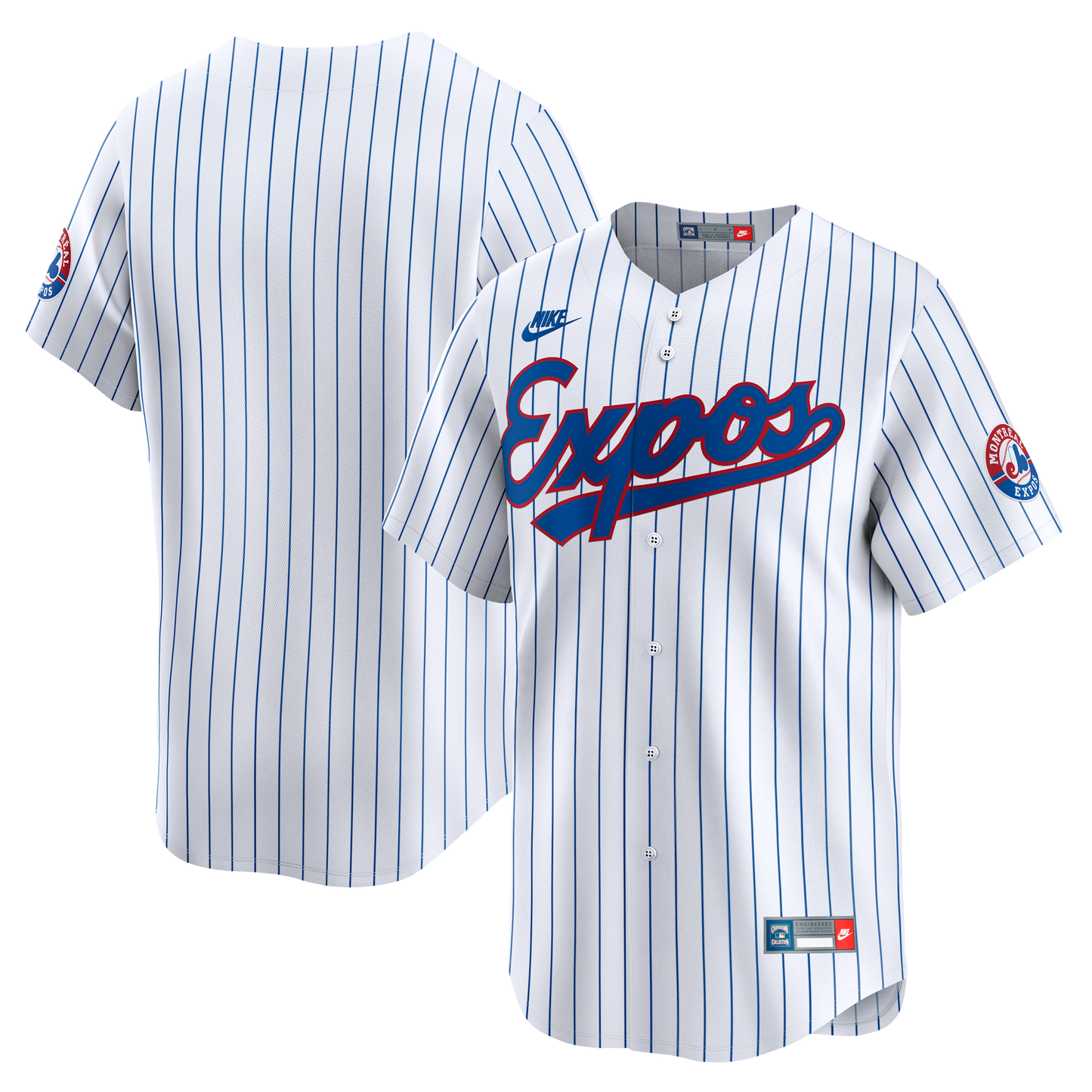 Chemise Officielle Expos Montréal Blanche