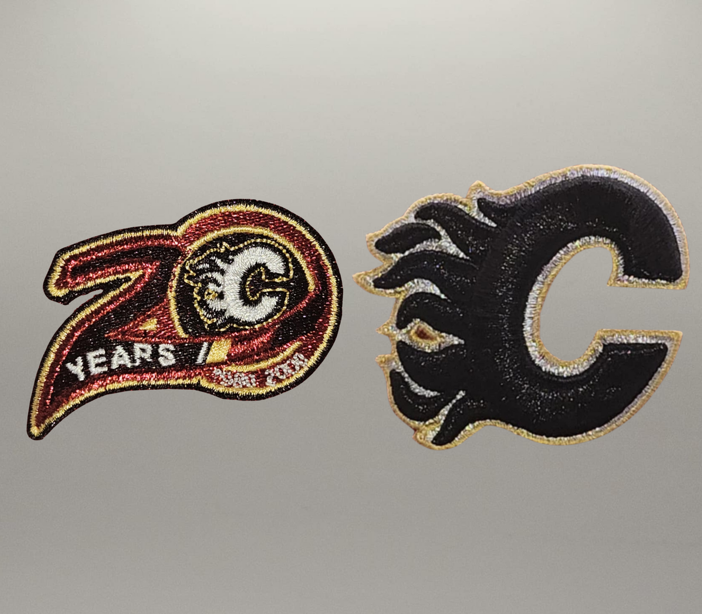 5950 Fitted Flames de Calgary 20e Anniversaire Rouge