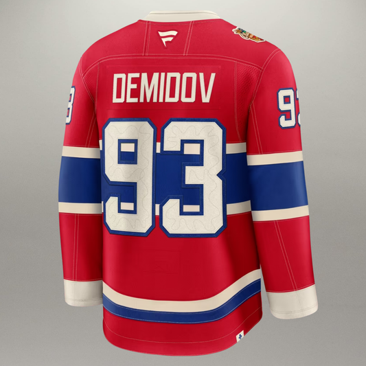 Chandail Officiel Ivan Demidov Classique Héritage