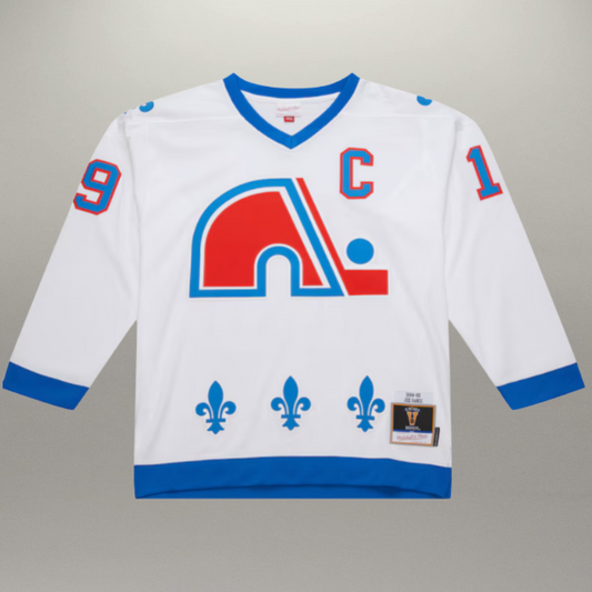 Chandail Joe Sakic 1994-95 Powerplay Blanc