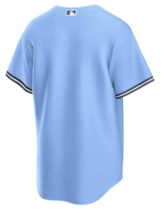 Chemise Officielle Blue Jays Toronto Bleu Poudre