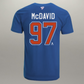 T-Shirt Connor McDavid Bleu
