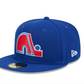 Casquette Nordiques Québec 59FIFTY Bleue