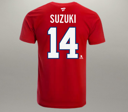T-Shirt Nick Suzuki Rouge