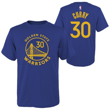 T-Shirt Enfant Stephen Curry Bleu