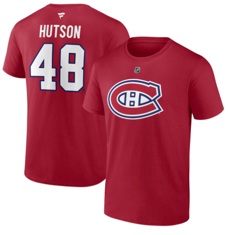 T-Shirt Enfant Lane Hutson Rouge