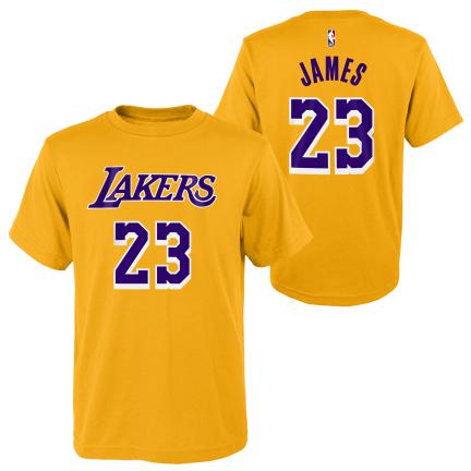 T-Shirt Enfant Lebron James Jaune