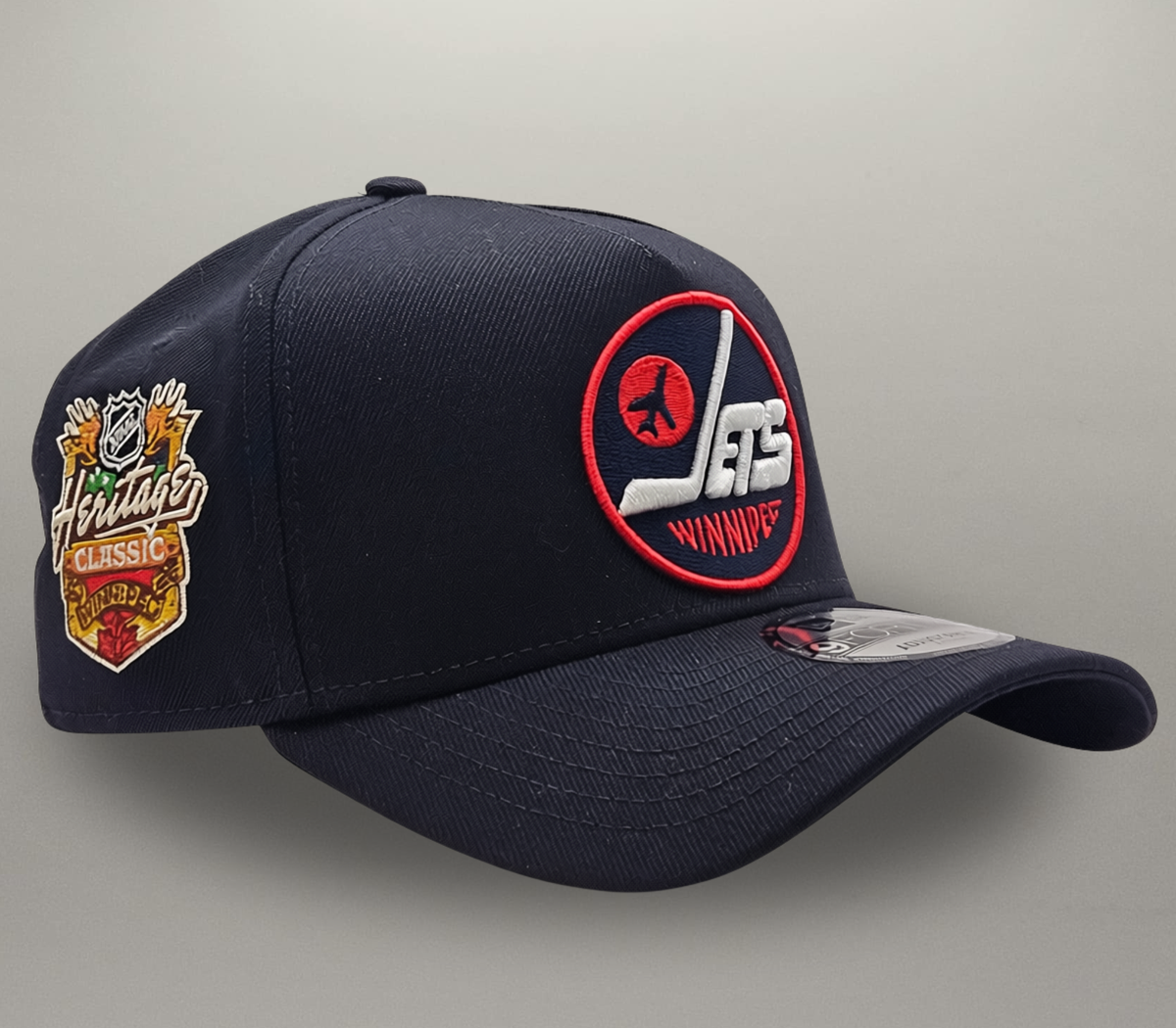 Casquette Jets de Winnipeg A-Frame Héritage