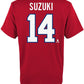 T-Shirt Nick Suzuki Rouge