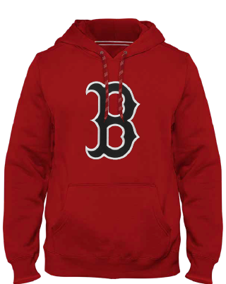 Chandail À Capuchon Red Sox Boston Express Rouge